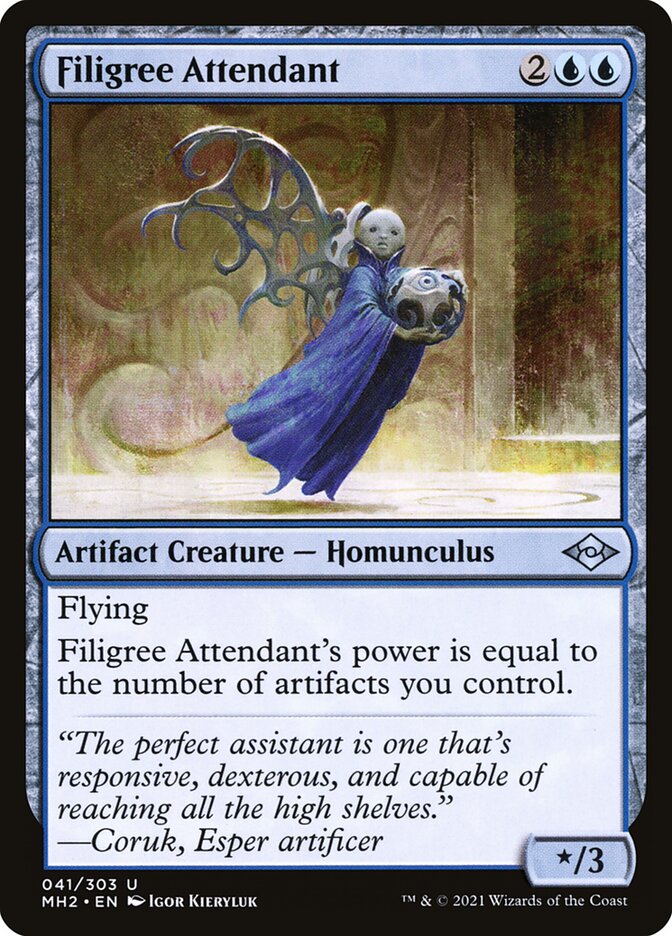 Filigree Attendant [Modern Horizons 2] (41)