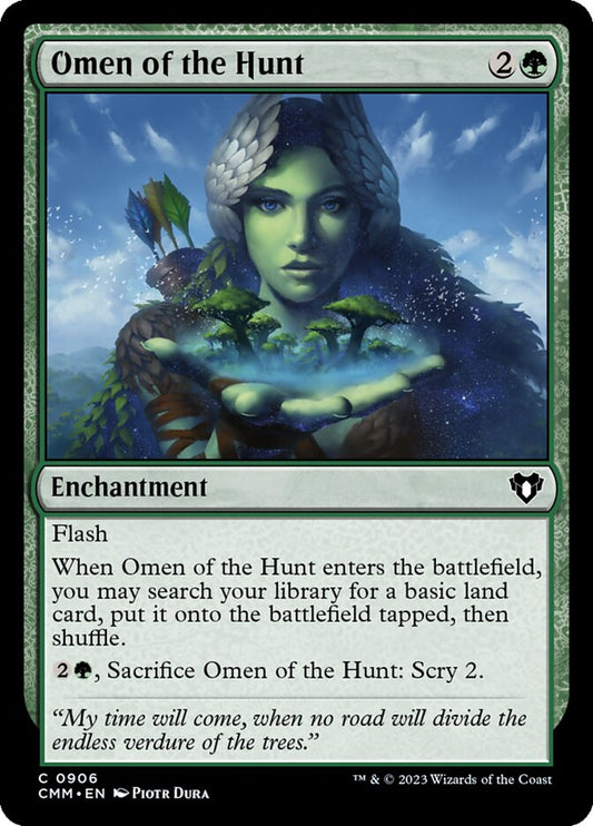 Omen of the Hunt [Commander Masters] (906)