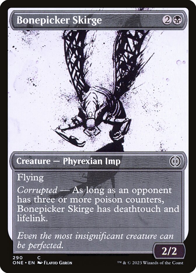 Bonepicker Skirge [Phyrexia: All Will Be One] (290)