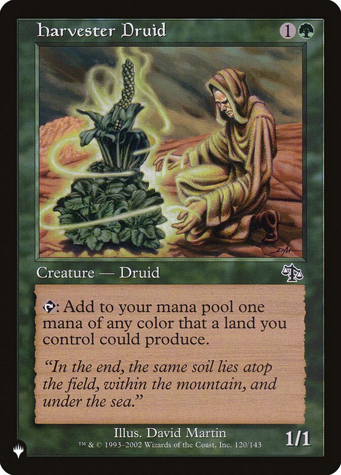 Harvester Druid [The List] (JUD-120)