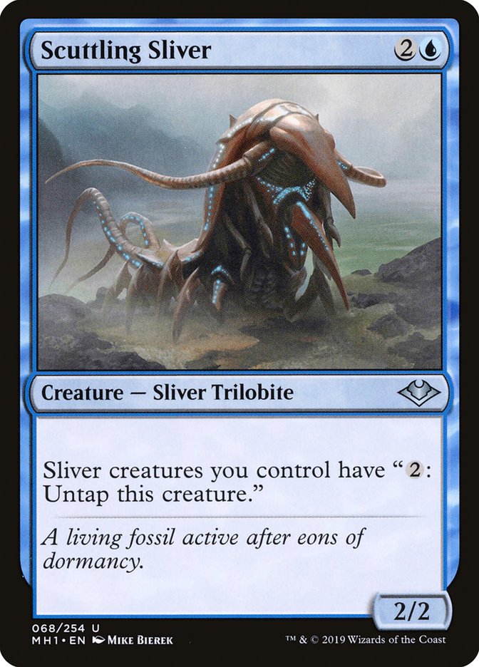 Scuttling Sliver [Modern Horizons] (68)