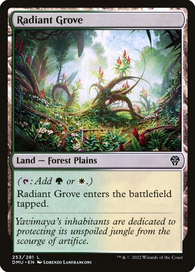 Radiant Grove [Dominaria United] (253)