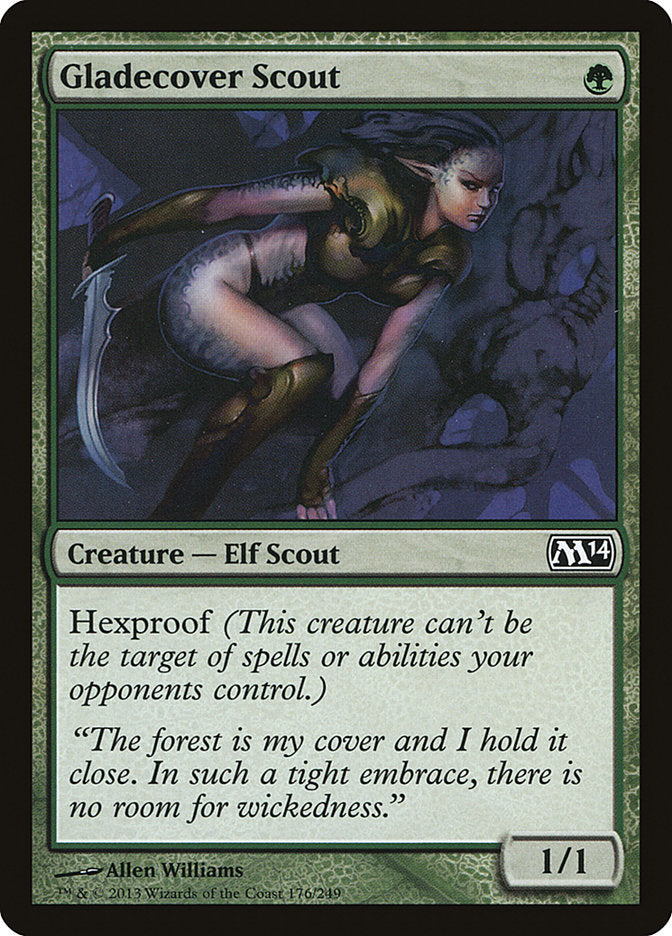 Gladecover Scout [Magic 2014] (176)