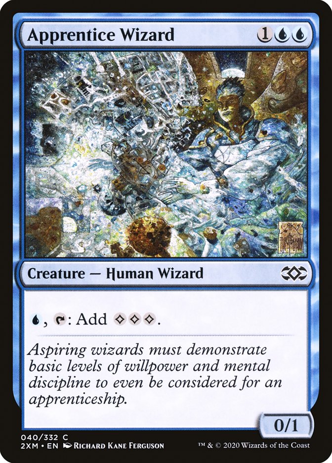 Apprentice Wizard [Double Masters] (40)