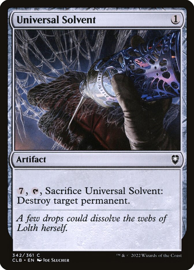 Universal Solvent [Commander Legends: Battle for Baldur's Gate] (342)
