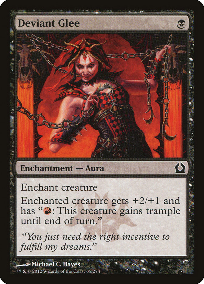 Deviant Glee [Return to Ravnica] (65)