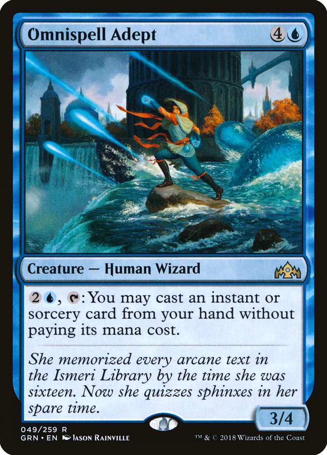 Omnispell Adept [Guilds of Ravnica] (49)