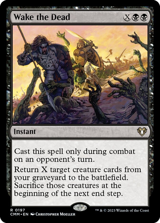 Wake the Dead [Commander Masters] (197)