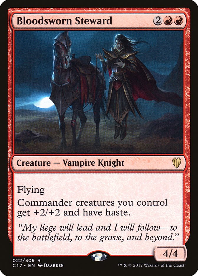 Bloodsworn Steward [Commander 2017] (22)