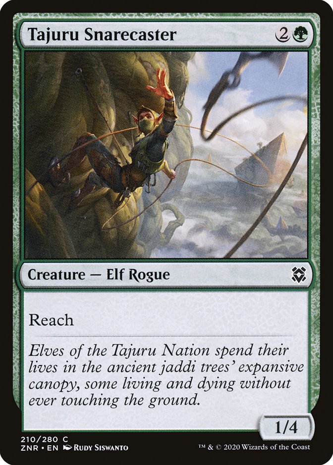 Tajuru Snarecaster [Zendikar Rising] (210)