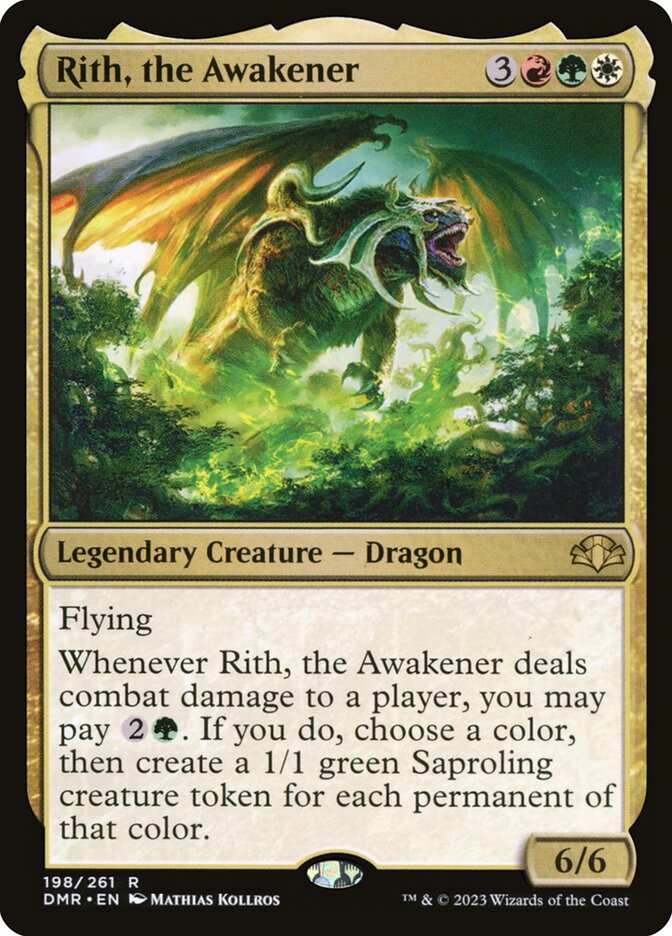 Rith, the Awakener [Dominaria Remastered] (198)
