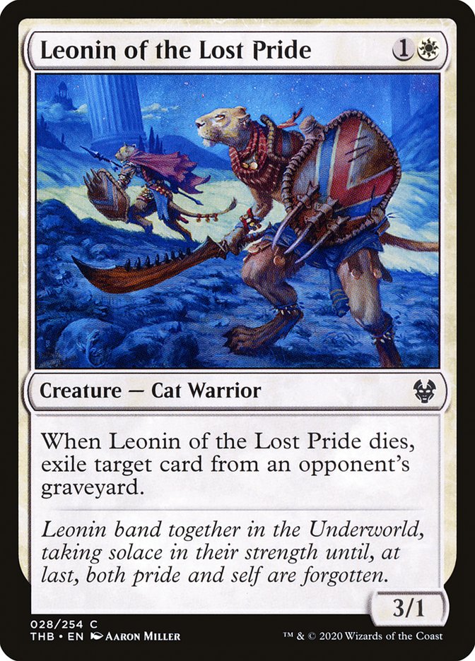 Leonin of the Lost Pride [Theros Beyond Death] (28)