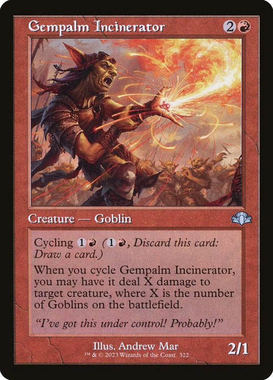 Gempalm Incinerator [Dominaria Remastered] (322)