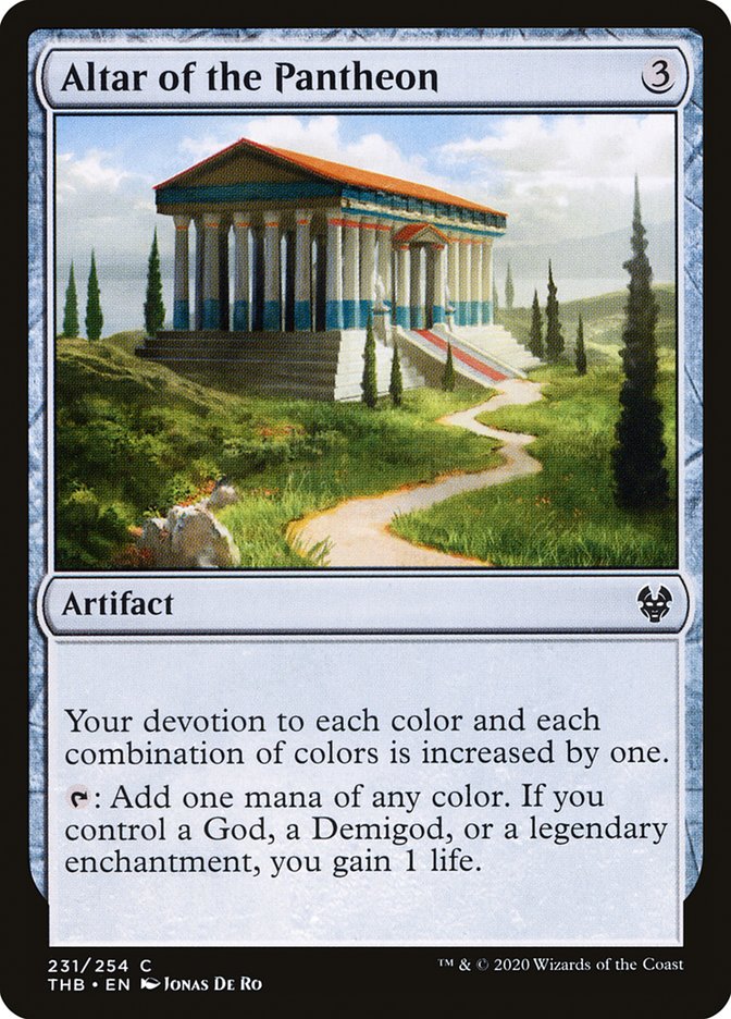 Altar of the Pantheon [Theros Beyond Death] (231)