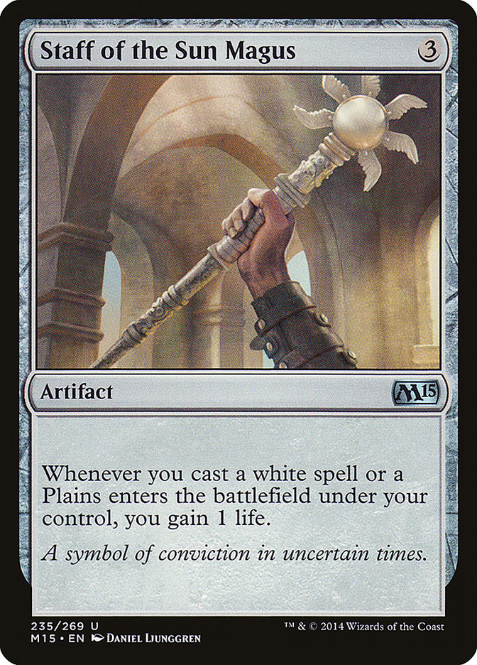 Staff of the Sun Magus [Magic 2015] (235)