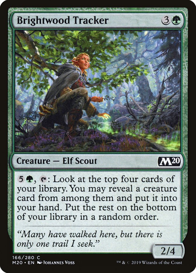 Brightwood Tracker [Core Set 2020] (166)