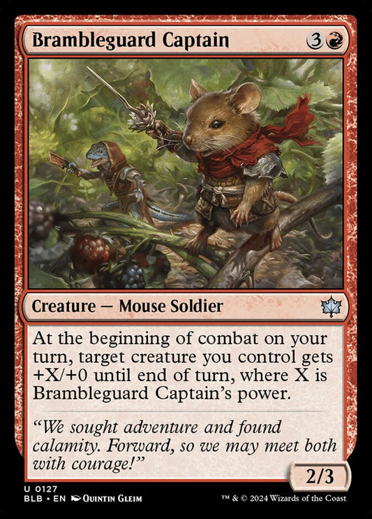 Brambleguard Captain [Bloomburrow] (127)