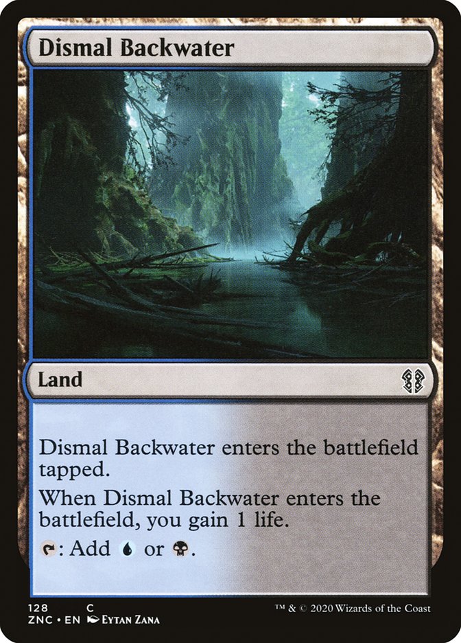 Dismal Backwater [Zendikar Rising Commander] (128)
