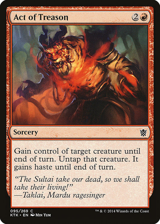 Act of Treason [Khans of Tarkir] (95)