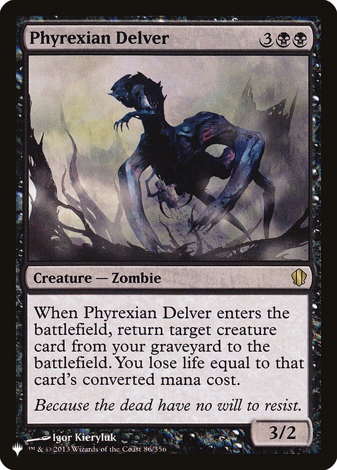 Phyrexian Delver [The List] (C13-86)