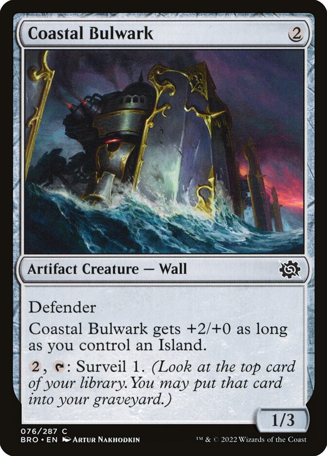 Coastal Bulwark [The Brothers' War] (76)