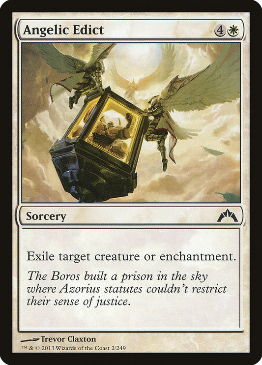 Angelic Edict [Gatecrash] (2)