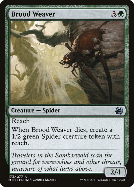 Brood Weaver [Innistrad: Midnight Hunt] (173)