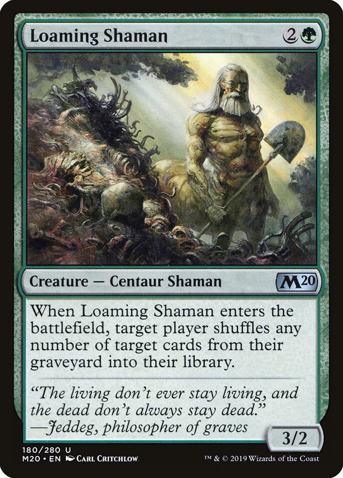 Loaming Shaman [Core Set 2020] (180)