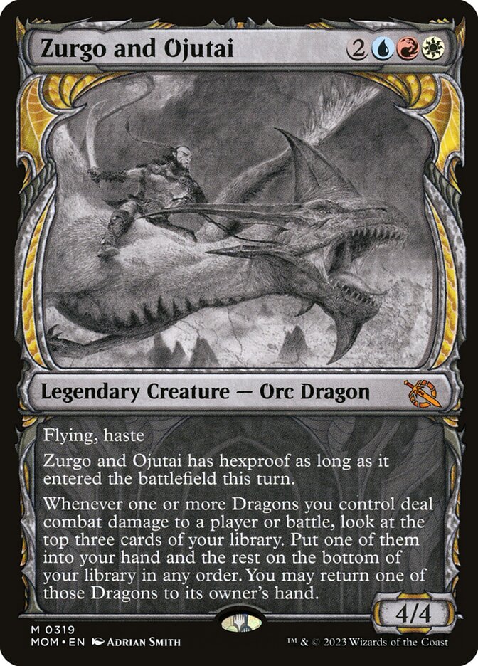 Zurgo and Ojutai [March of the Machine] (319)