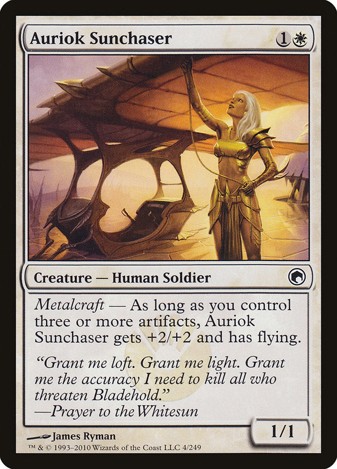 Auriok Sunchaser [Scars of Mirrodin] (4)
