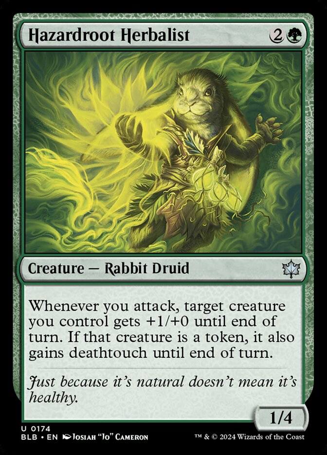 Hazardroot Herbalist [Bloomburrow] (174)