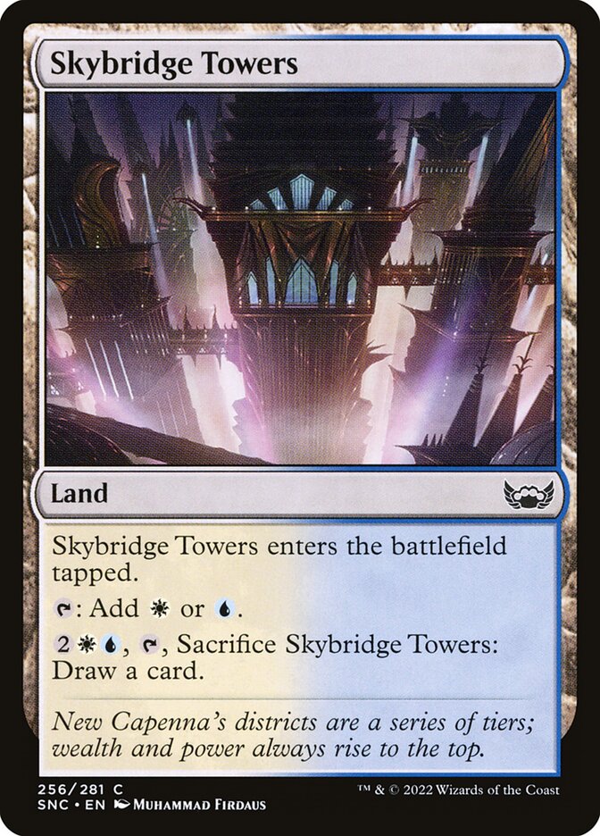 Skybridge Towers [Streets of New Capenna] (256)
