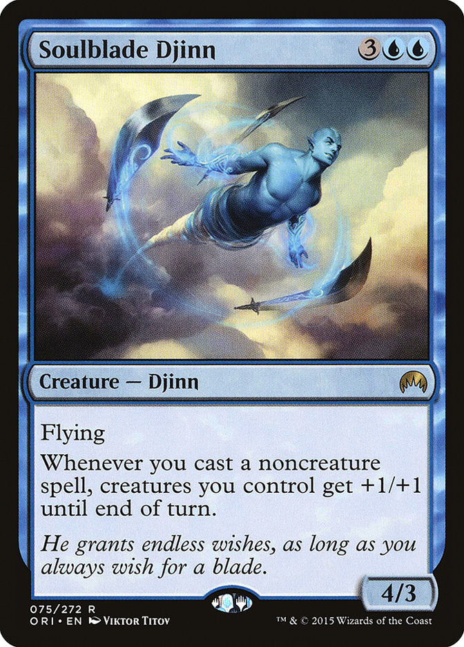 Soulblade Djinn [Magic Origins] (75)
