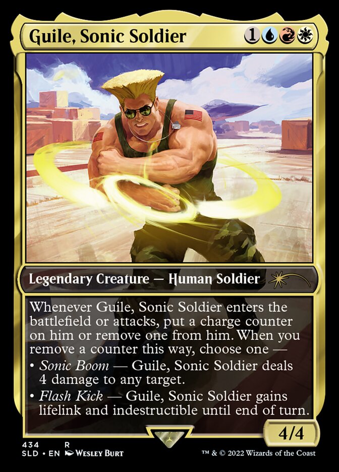 Guile, Sonic Soldier [Secret Lair Drop] (434)
