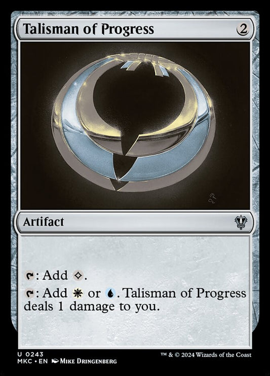 Talisman of Progress [Murders at Karlov Manor Commander] (243)