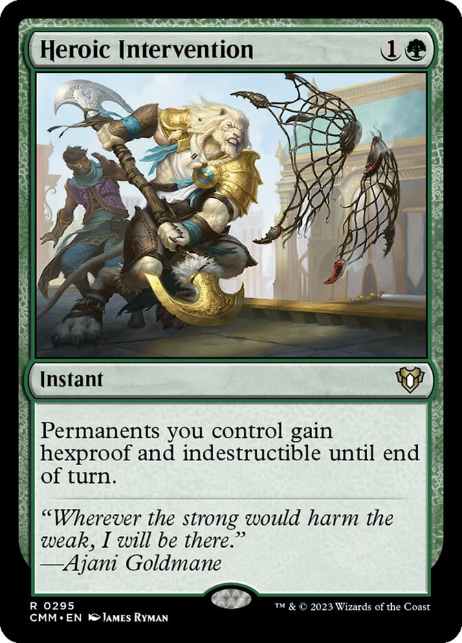 Heroic Intervention [Commander Masters] (295)