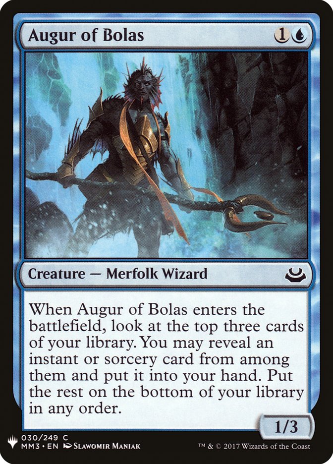 Augur of Bolas [The List] (MM3-30)