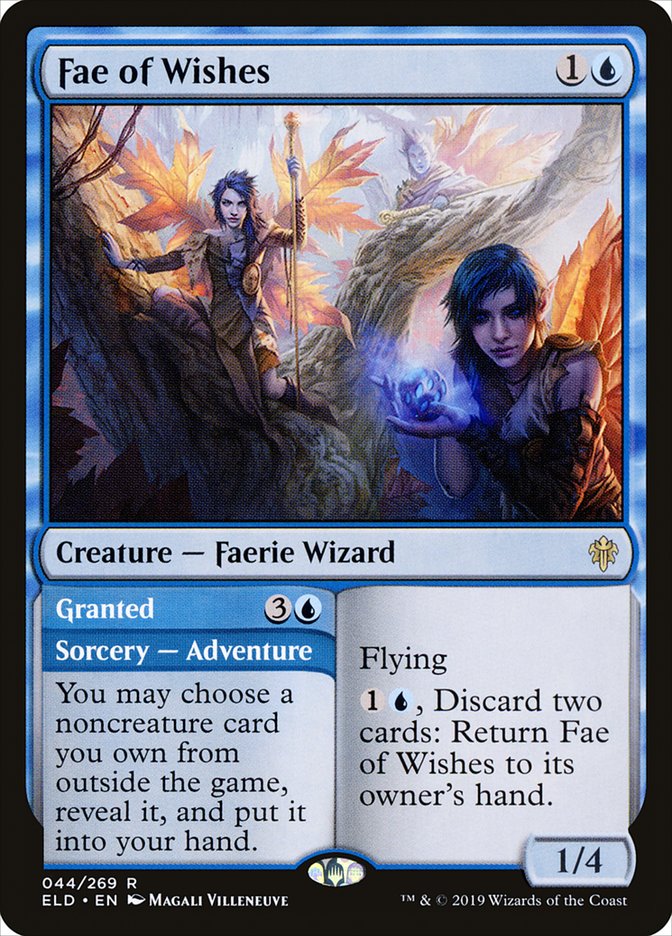 Fae of Wishes // Granted [Throne of Eldraine] (44)