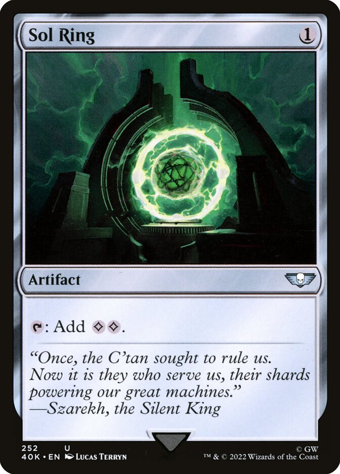 Sol Ring [Warhammer 40,000 Commander] (252)