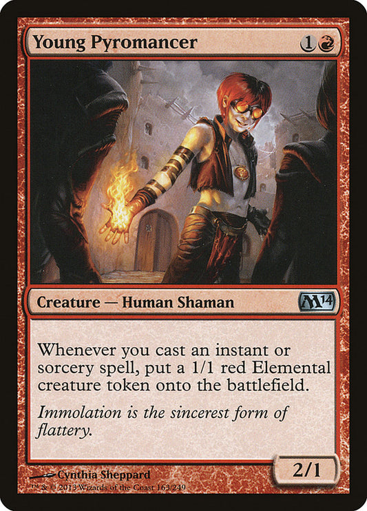 Young Pyromancer [Magic 2014] (163)