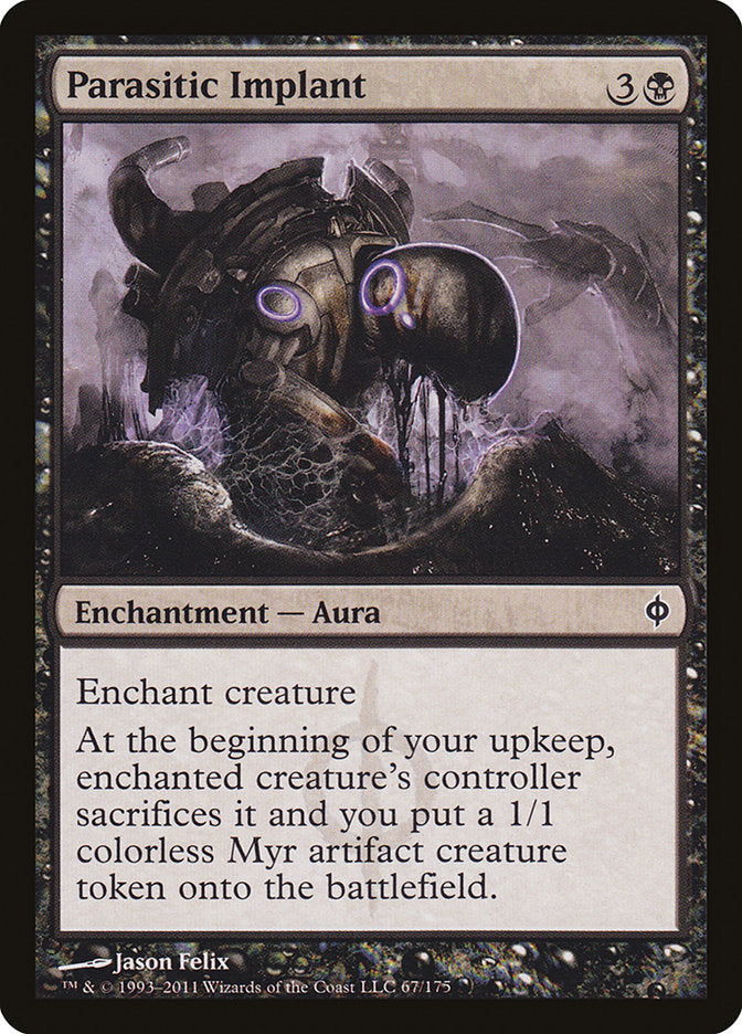 Parasitic Implant [New Phyrexia] (67)