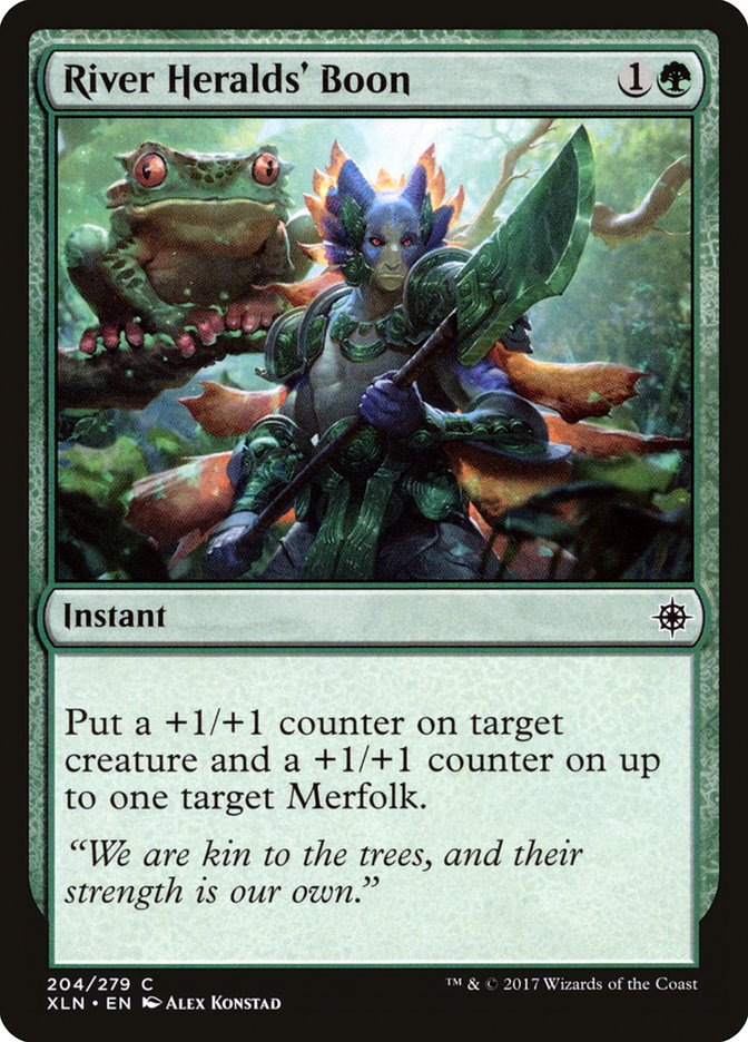 River Heralds' Boon [Ixalan] (204)