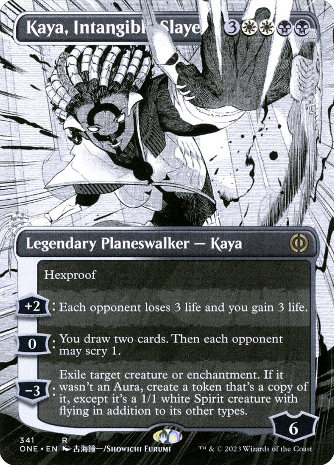 Kaya, Intangible Slayer [Phyrexia: All Will Be One] (341)