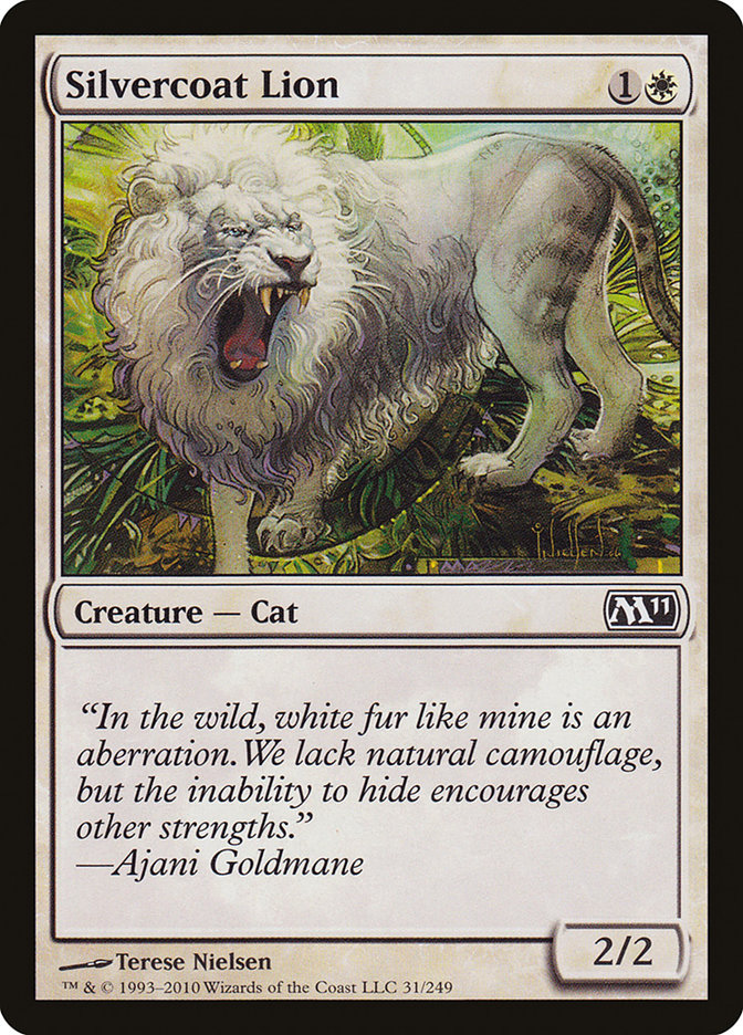 Silvercoat Lion [Magic 2011] (31)