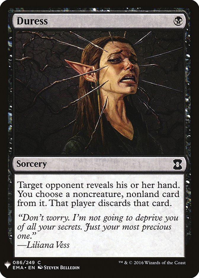 Duress [The List] (EMA-86)