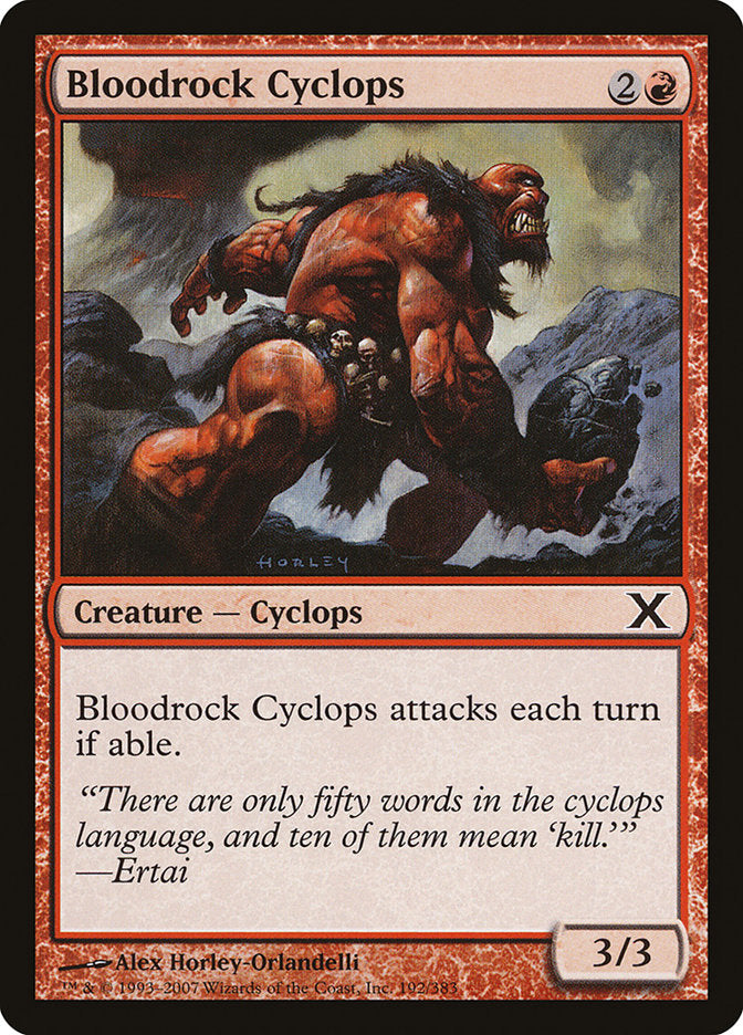 Bloodrock Cyclops [Tenth Edition] (192)