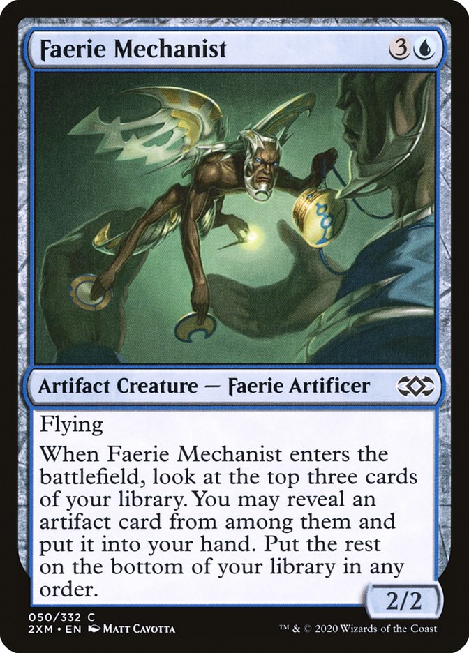 Faerie Mechanist [Double Masters] (50)