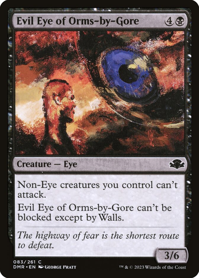 Evil Eye of Orms-by-Gore [Dominaria Remastered] (83)