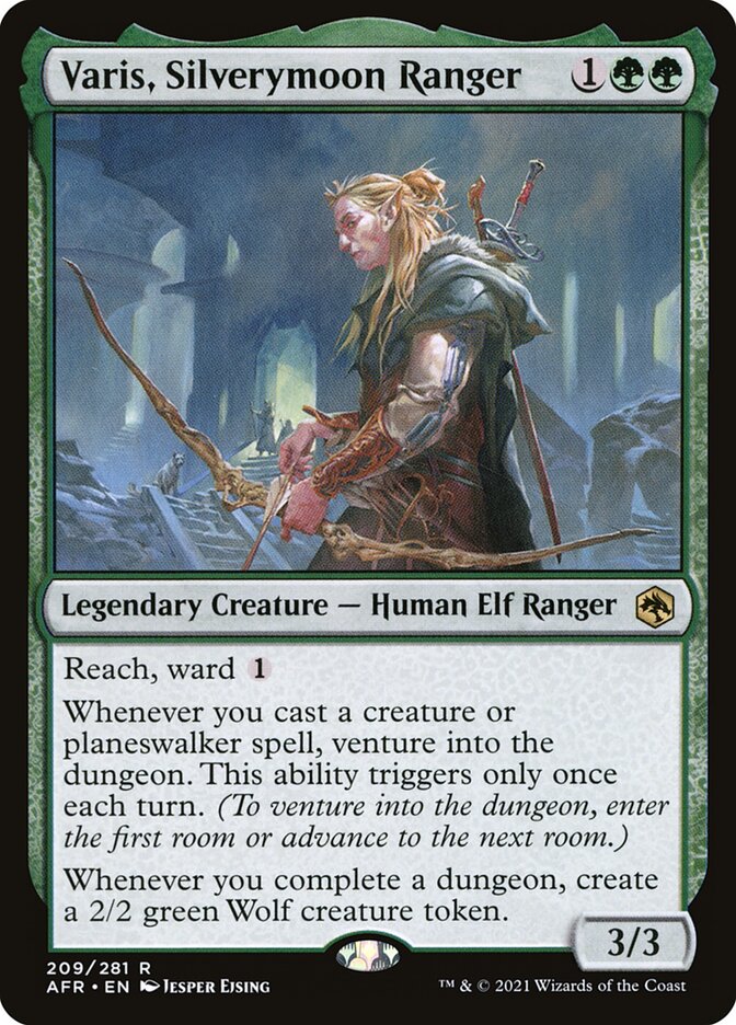 Varis, Silverymoon Ranger [Adventures in the Forgotten Realms] (209)