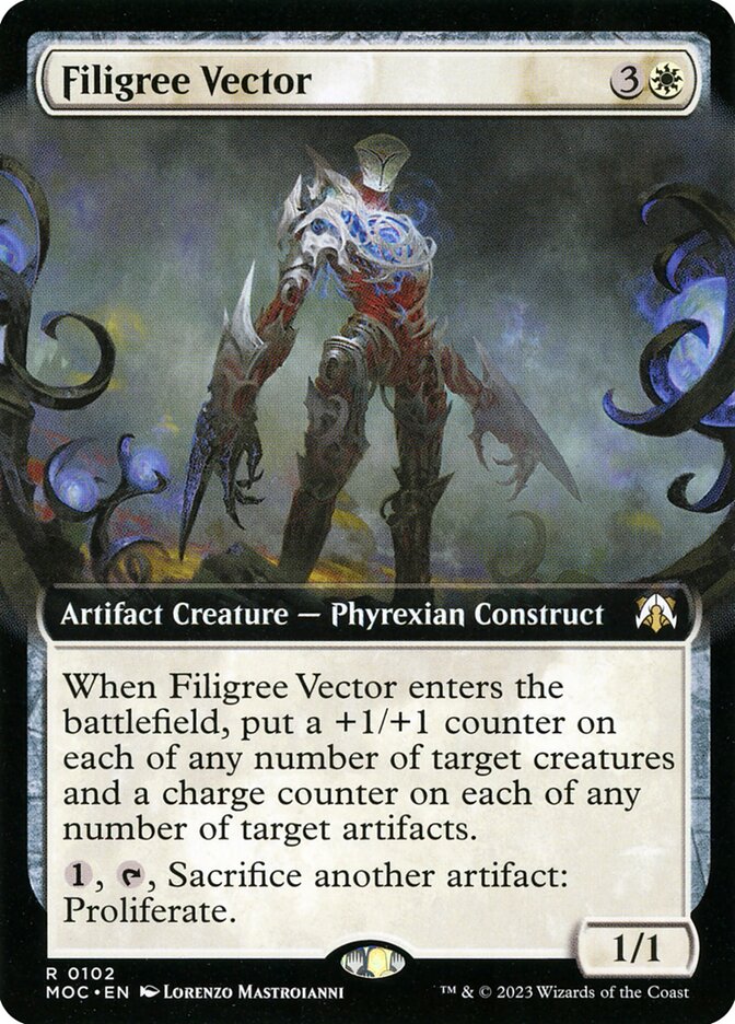 Filigree Vector [March of the Machine Commander] (102)